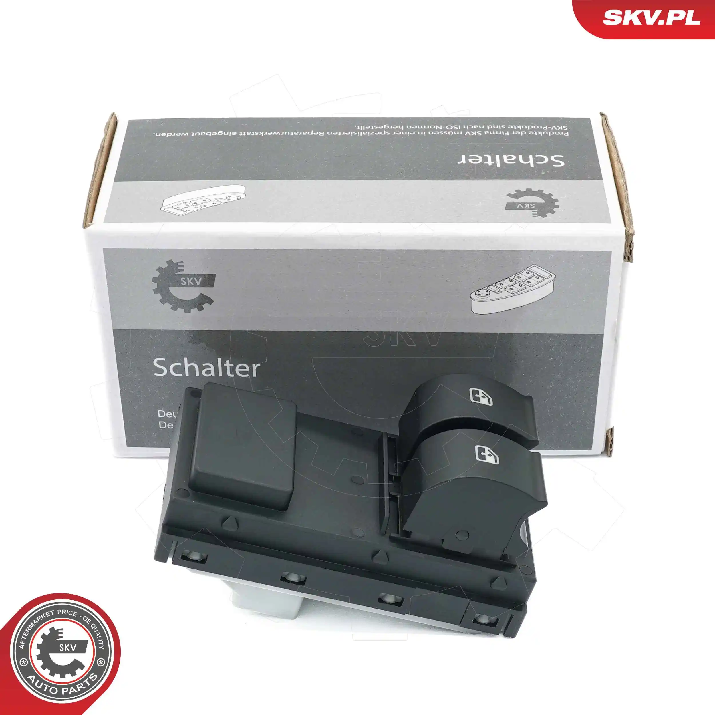 Switch, window regulator